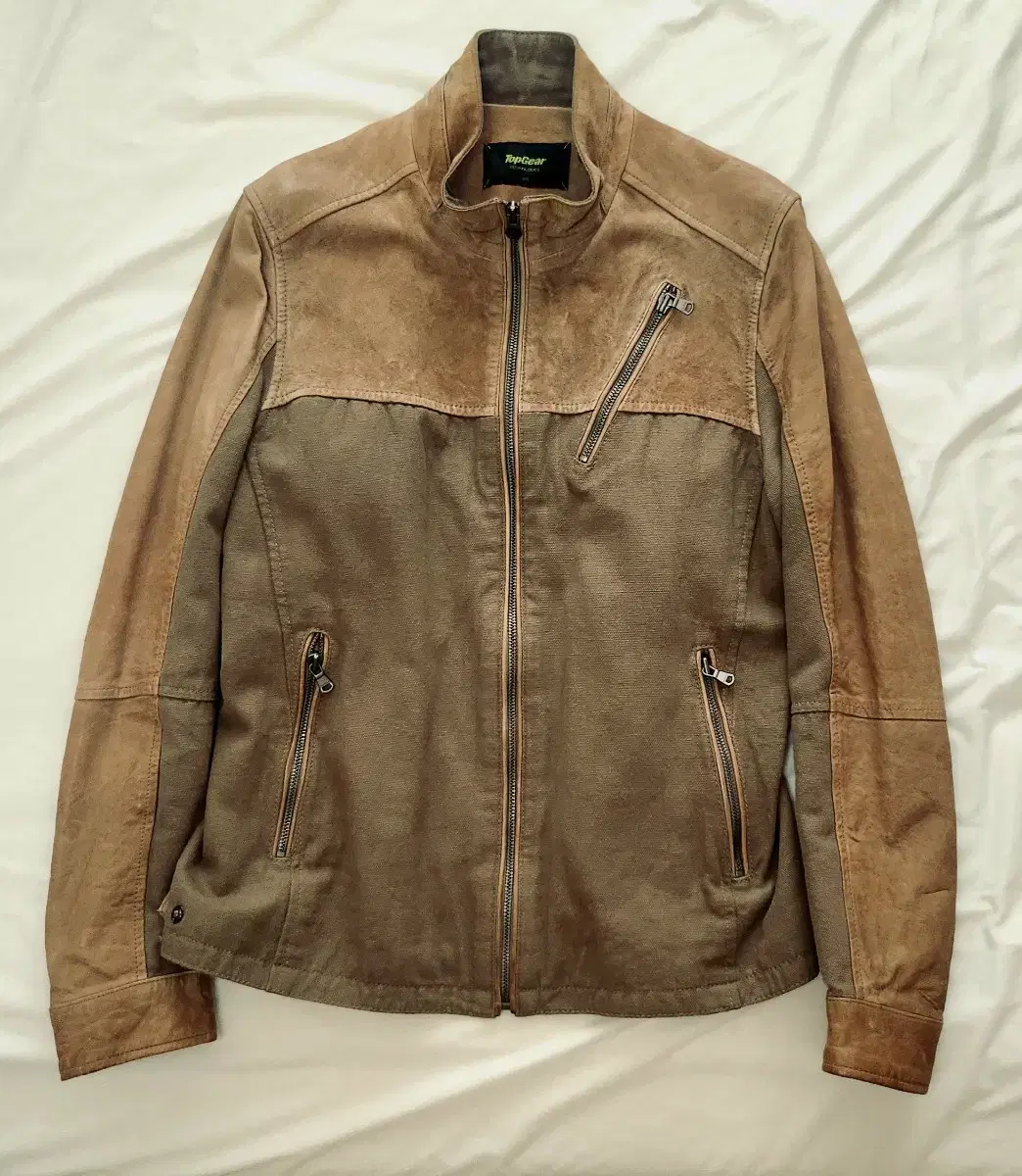 Top Gear Hybrid Leather Jacket Size 95