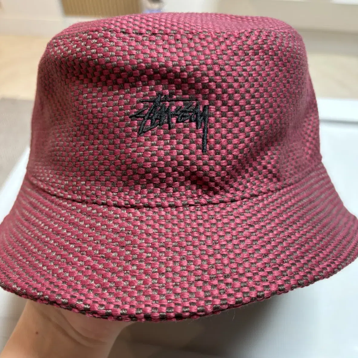 스투시 JUTE WEAVE BUCKET HAT  L/XL