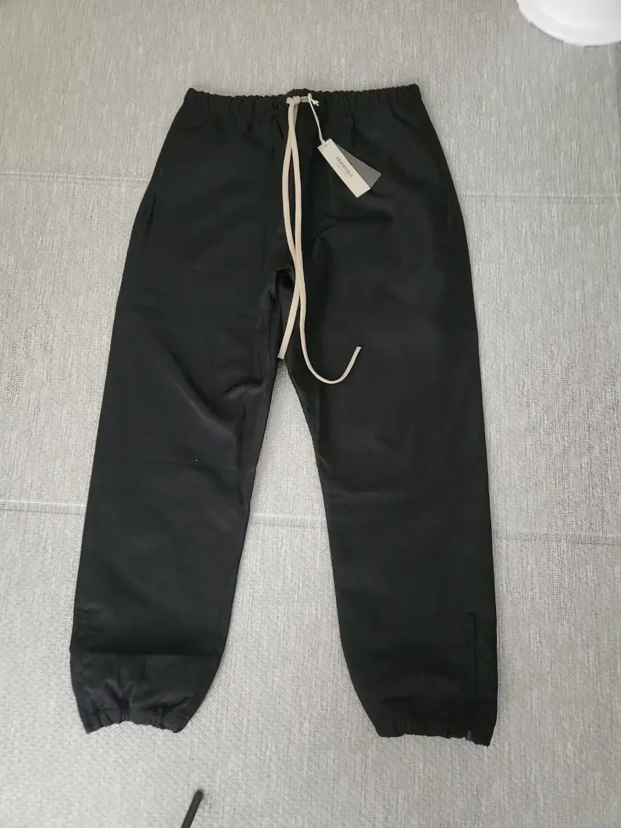 Peer Of God Essential Black Recycled Nylon Track Pants