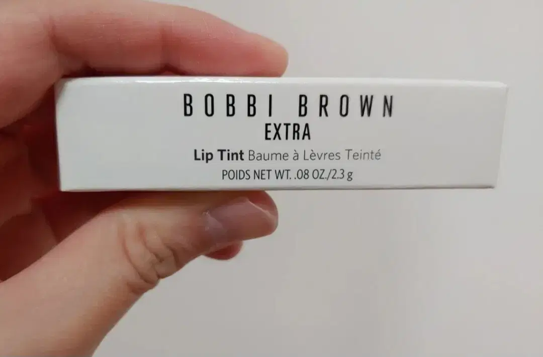 Bobby Brown Extra Lip Tint Bare Raspberry + Packaging