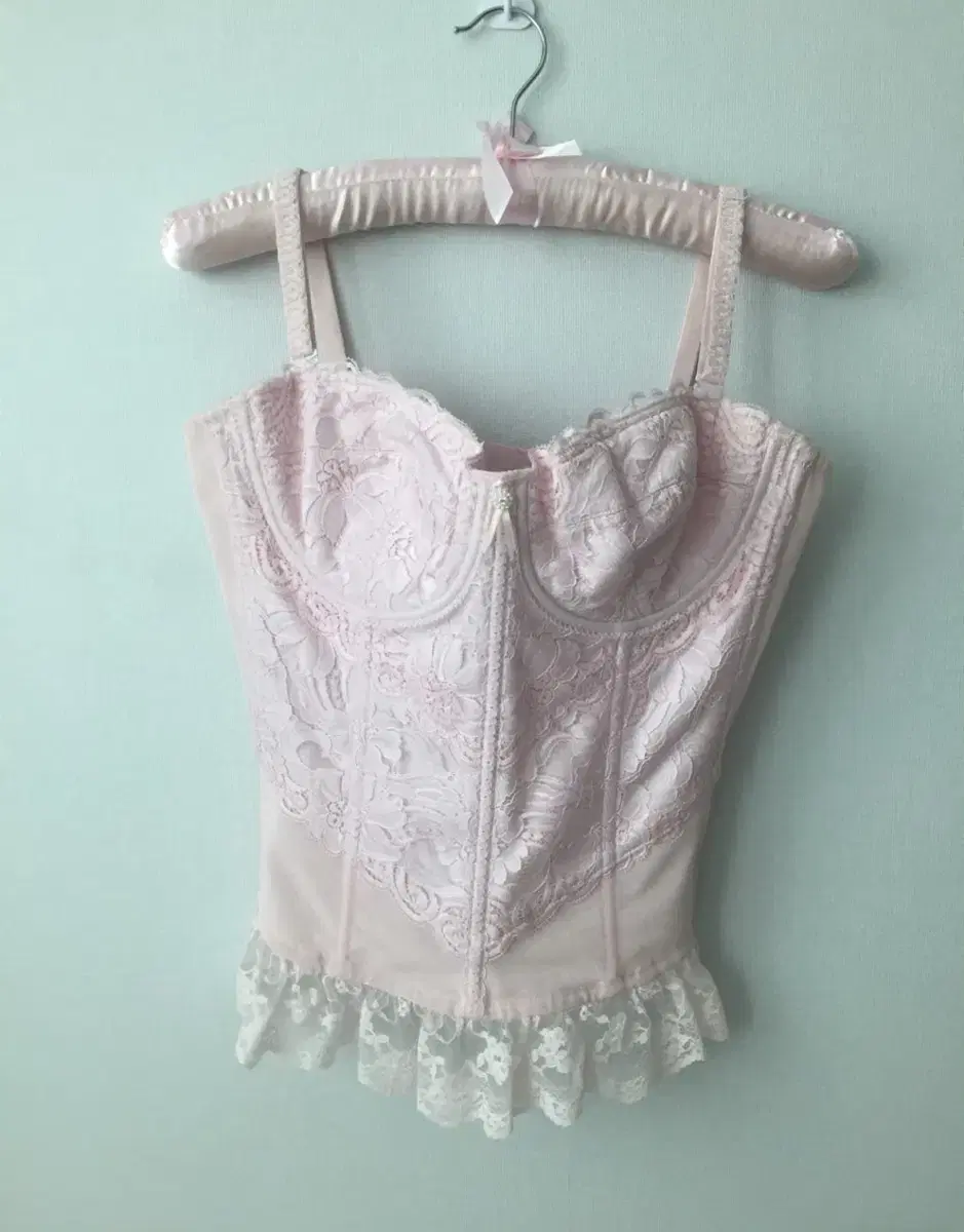 (세트가격) Vintage pink corset 히메갸루 로걀