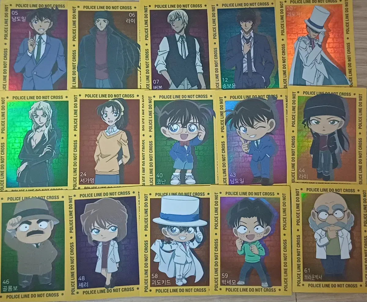 Bulk) Detective Conan sticker CU Convenience Store