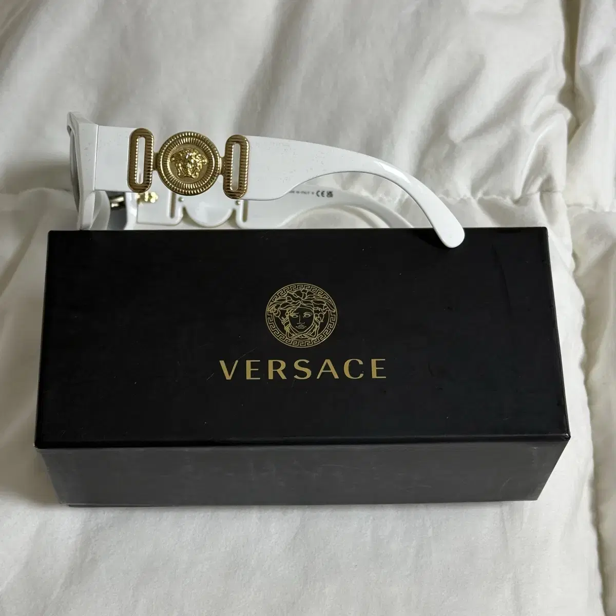 (OS) Versace 베르사체 4361 메두사 선글라스 화이트