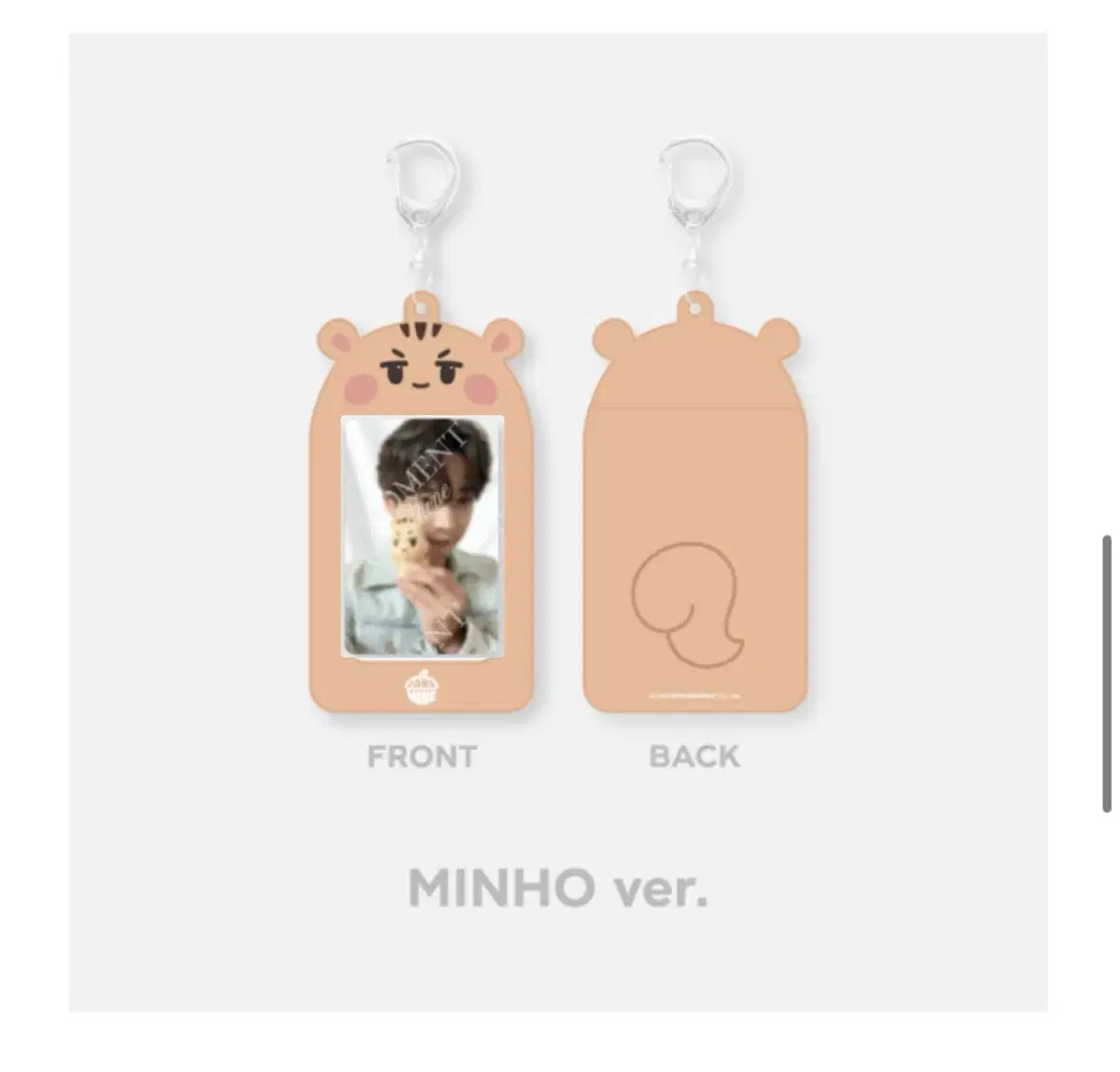 Shinee minho Daraming photocard holder photocard 15th Anniversary incl.