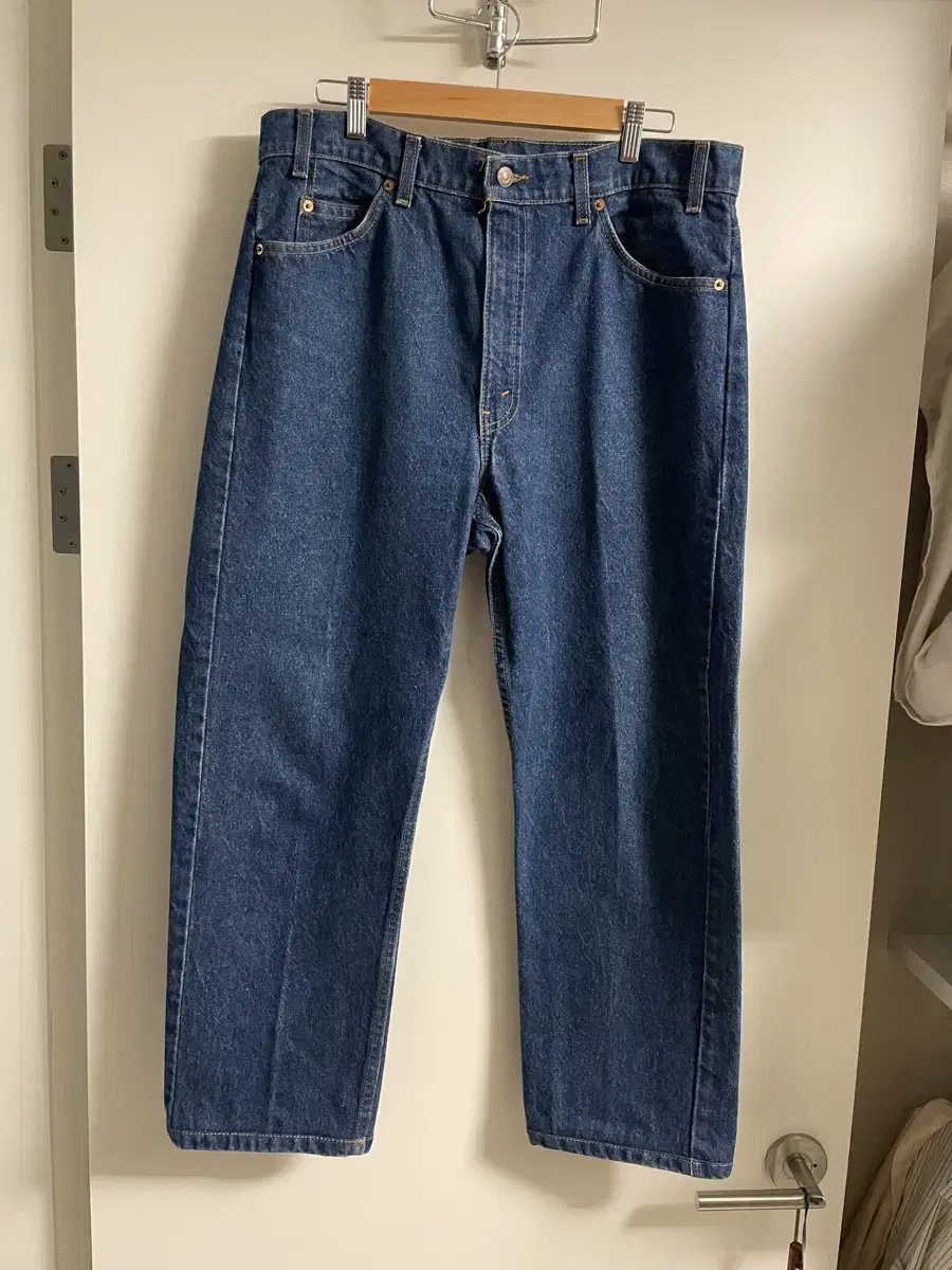 Levis 505 Regular Fit Orange Tab Levi's Denim