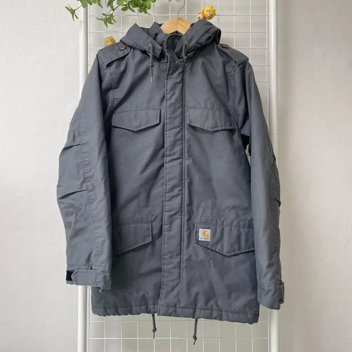 Calhart Hickman Night Parka/ HICKMANCoat Grey WK-0027