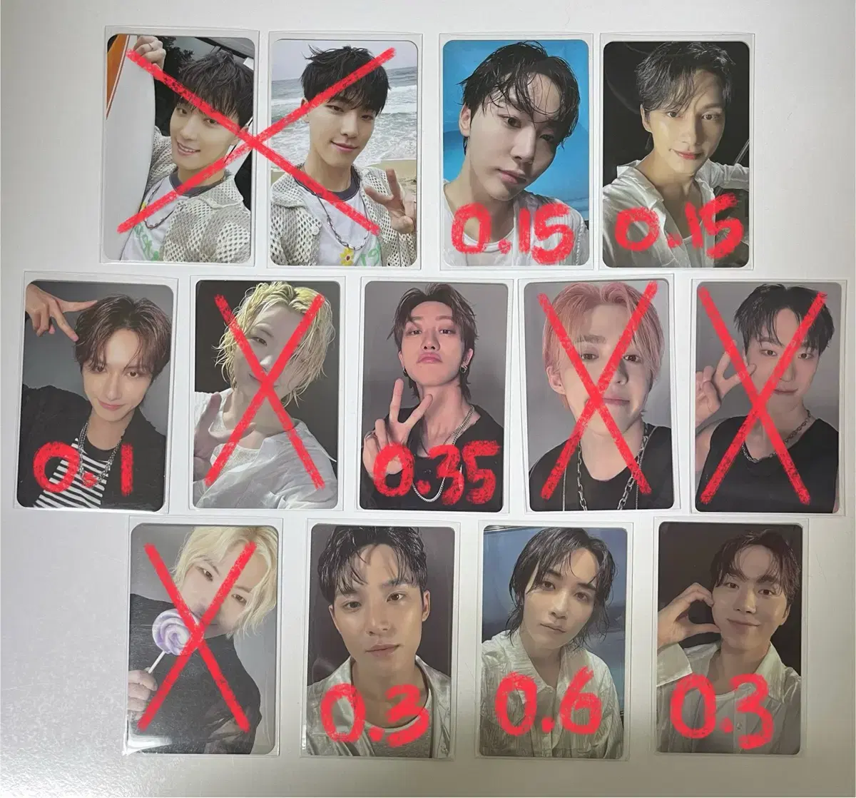 Price dropped!!!)SEVENTEEN Mini 12" SPILL THE FEELS photocard sells