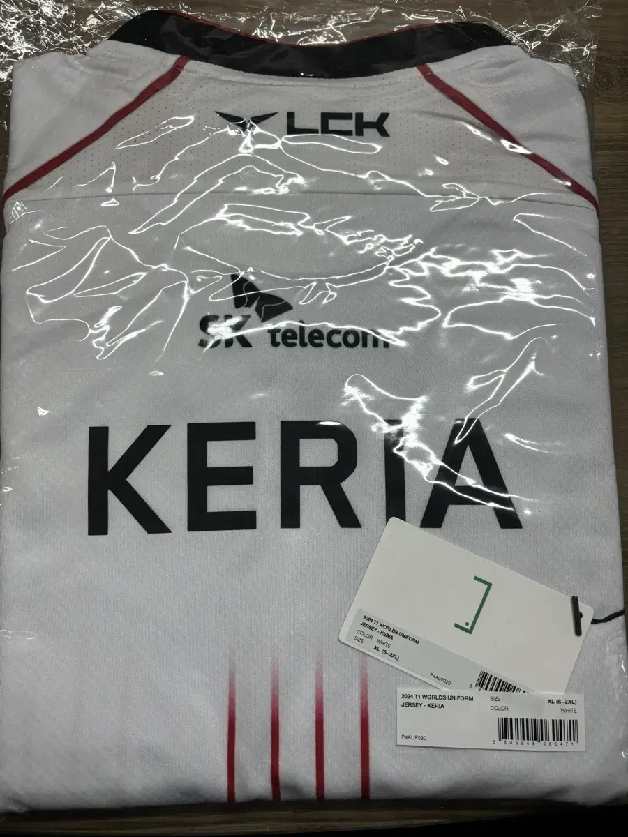 2024 T1 Tiwon Wolves Shirt M, Xl with Keria printing