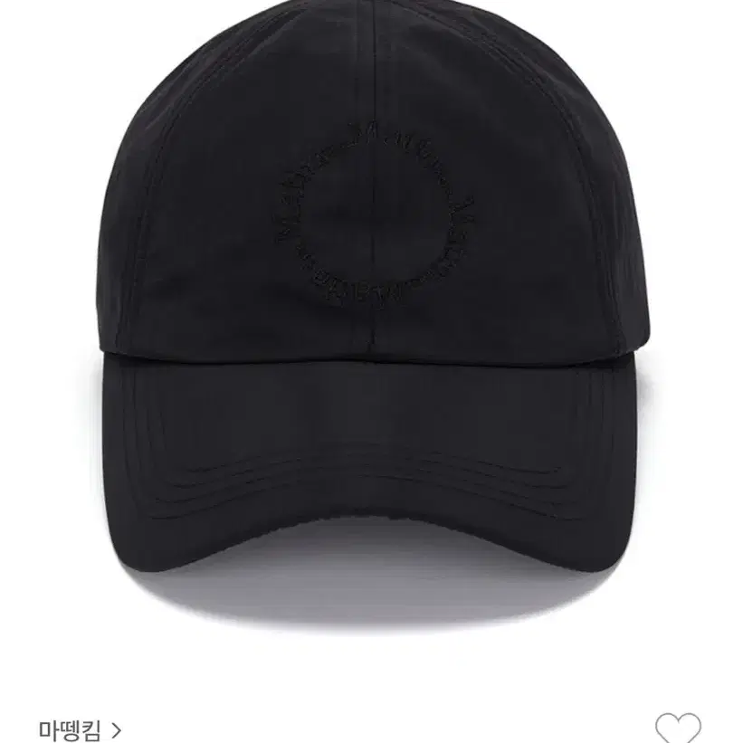 Matin kim 마뗑킴 CRISP LOGO BALL CAP 나일론 볼캡