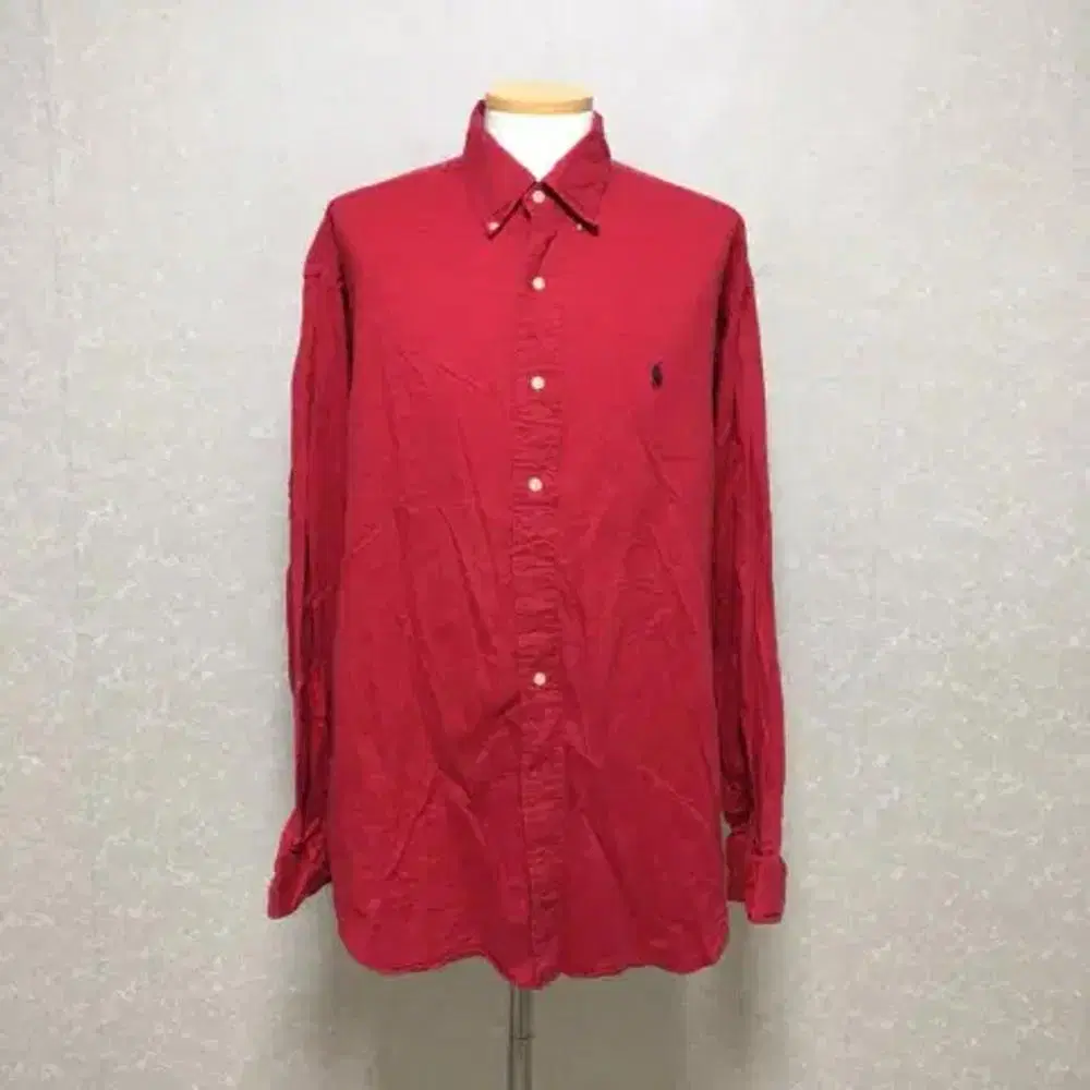 L Polo Ralph Lauren Solid Shirt. (c376)