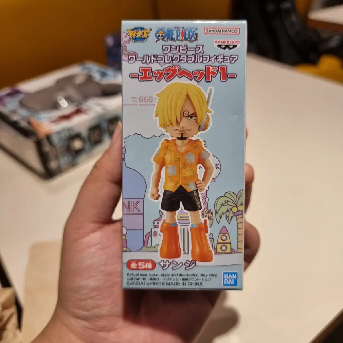 (Unsealed) ONEPIECE Sangdi Walcott Egghead 1st World Collectible