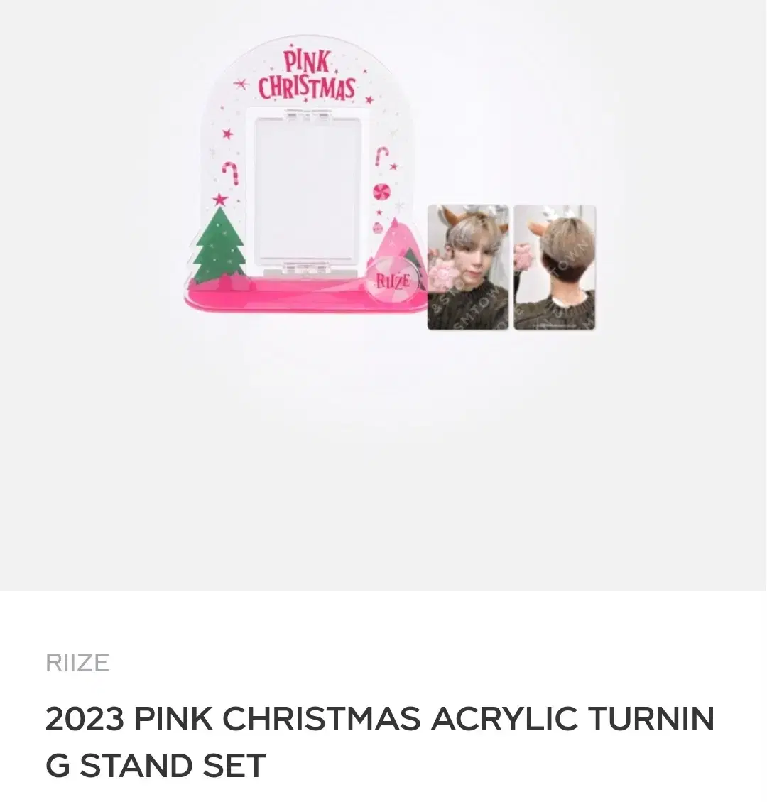 Eunseok wonbin Christmas acrylic photocard wts sealed Rize