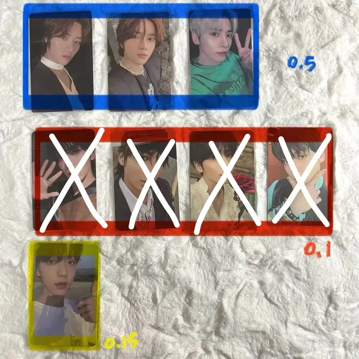 Tomorrow x together txt beomgyu taehyun soobin photocard alpo ld paoi