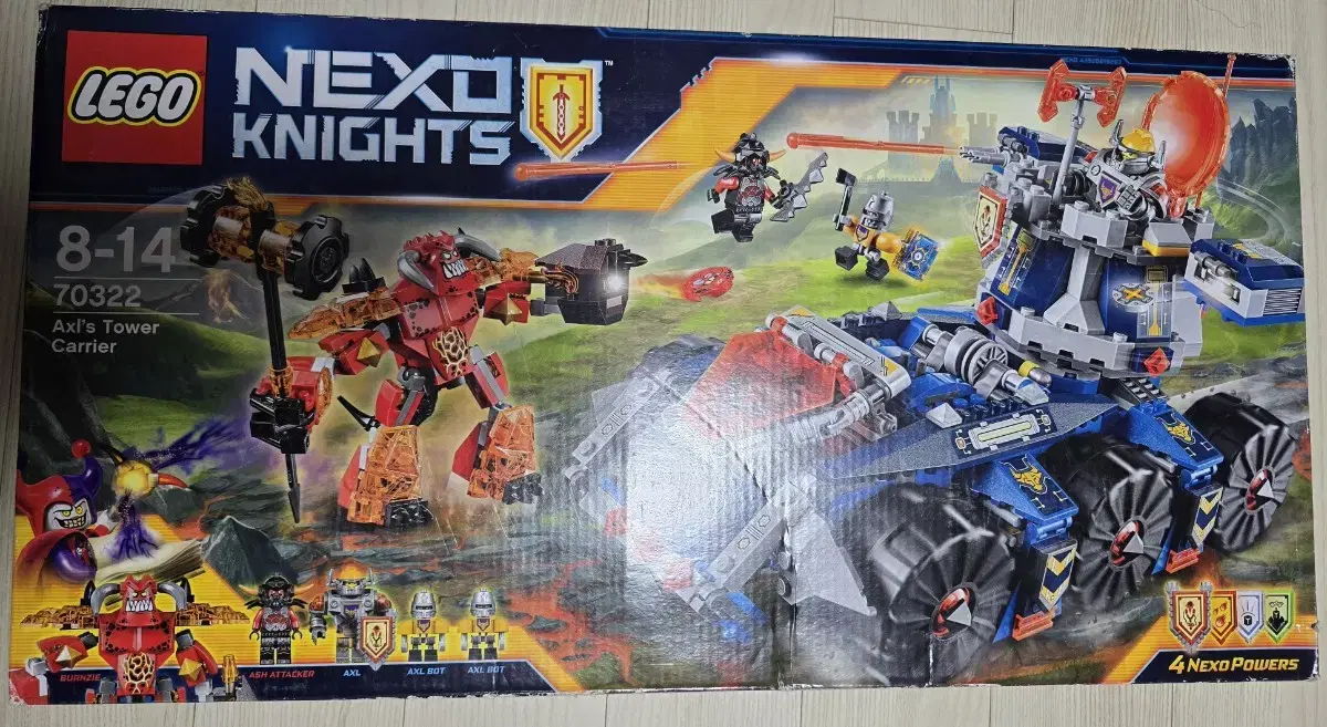 LEGO 70322 Nexon Knights Axle Tower Carrier