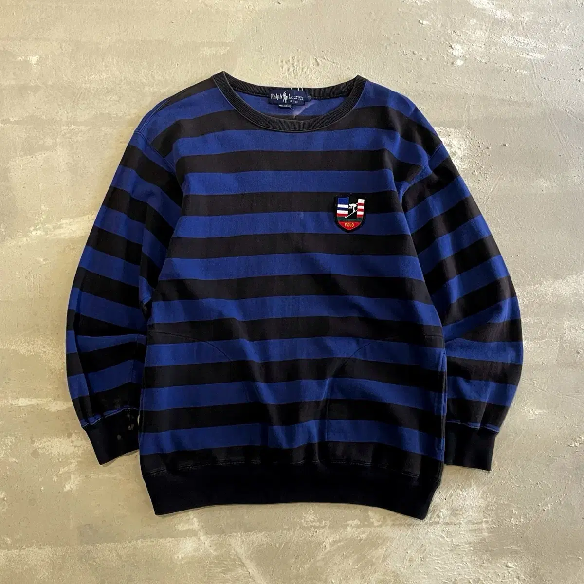 1980s  Polo Ski Patch Sweat Shirt