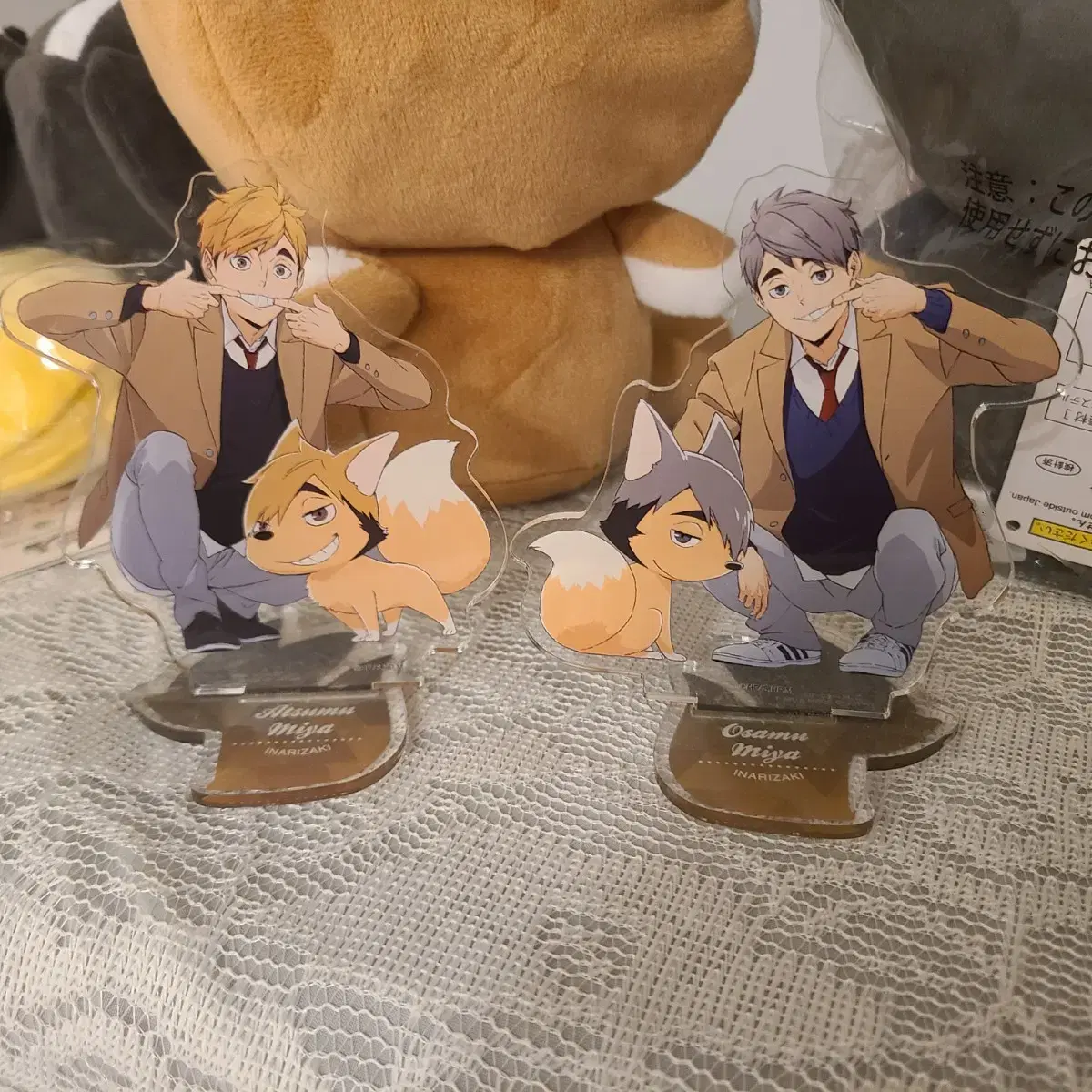 Haikyuu Atsumu Osamu School Uniform acrylic bulk sell WTS