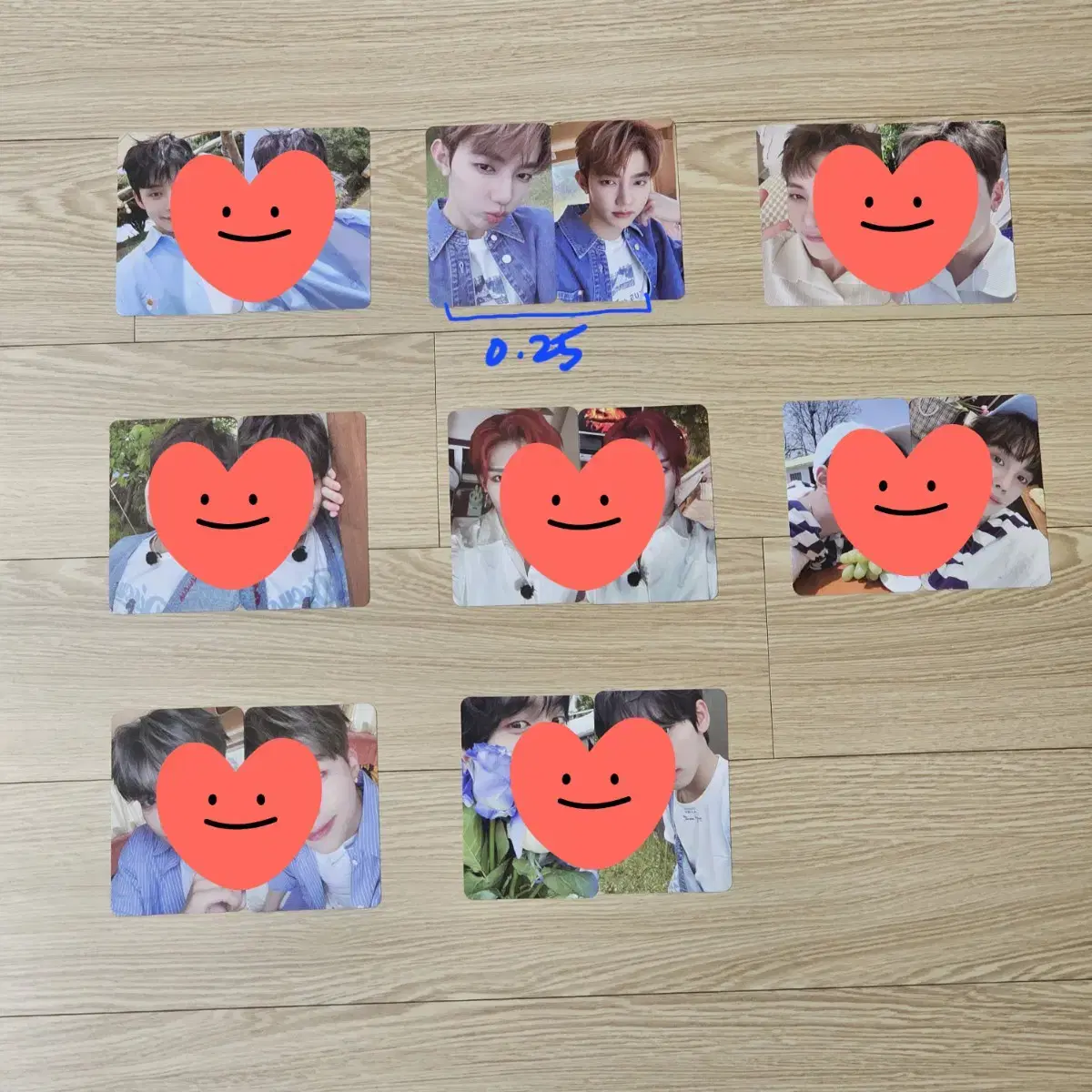 Zerobaseone zb1 ZB1 Hao Gyubin Fan Club Kit Fan Kit photocard pola WTS