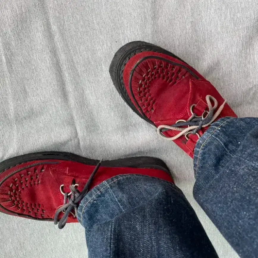 George Cox suede Red size 9