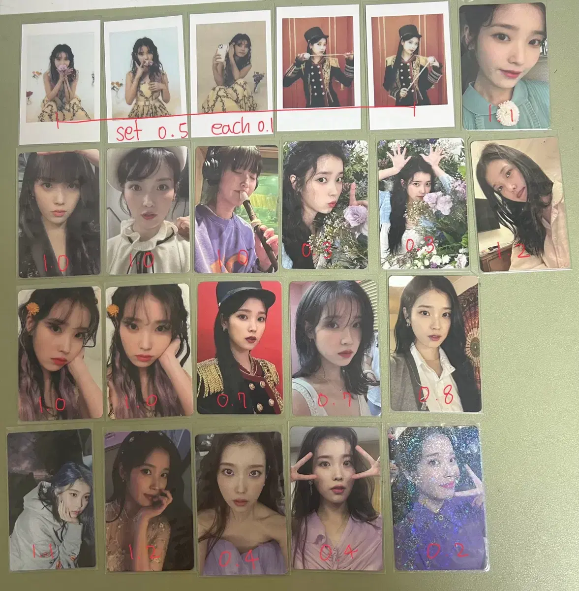 IU photocard wts (many rare listings)