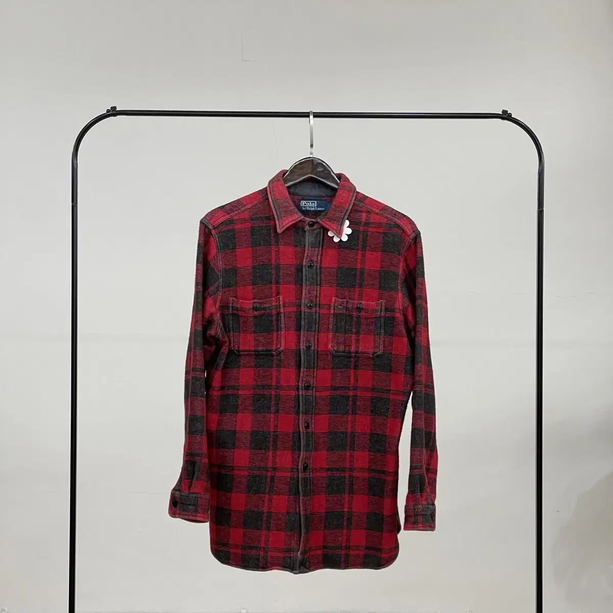 00s POLO Polo Heavy Check Shirt