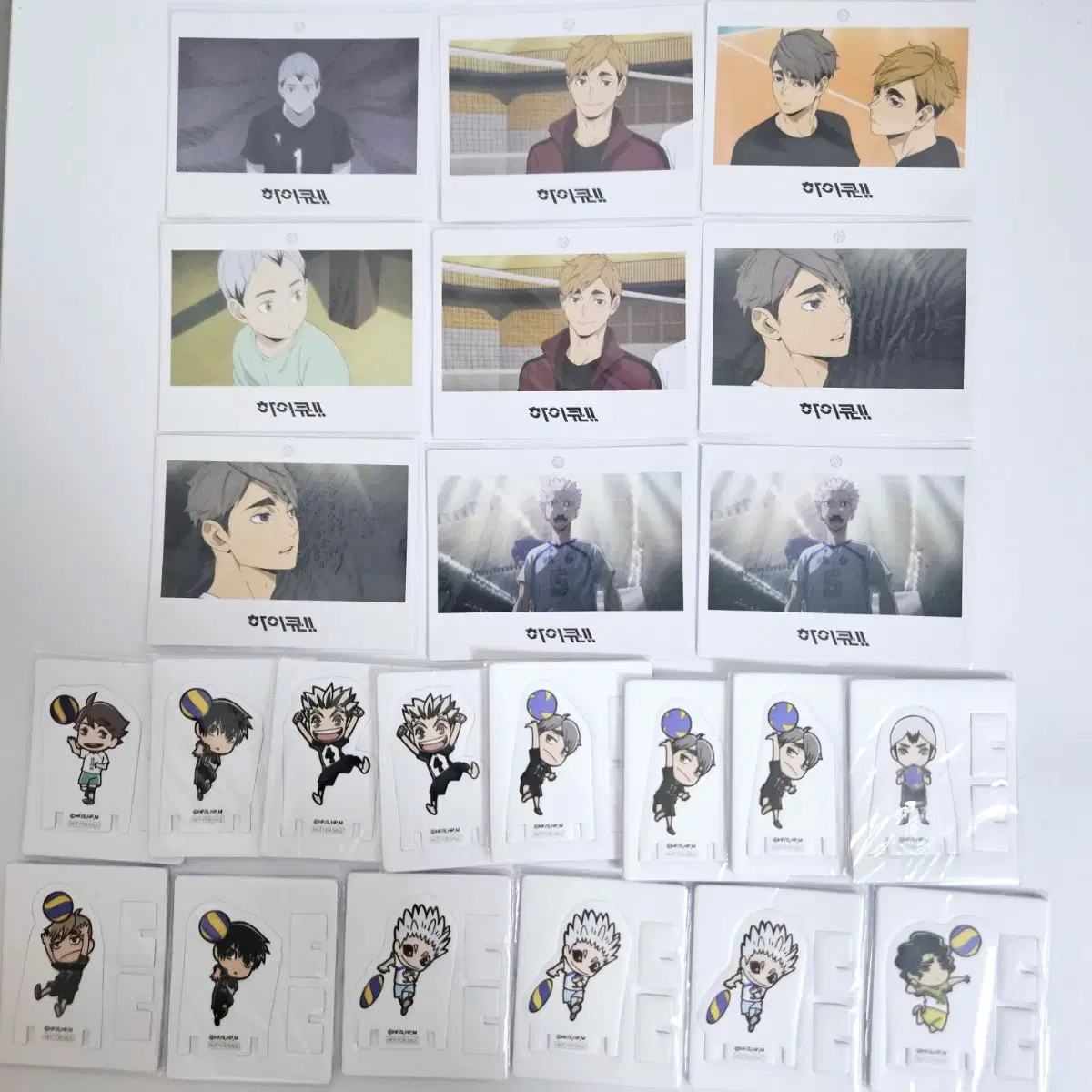 Haikyuu pop up pre-order benefit foamboard jiryu atsumu osamu kita sakusa hoshiumi