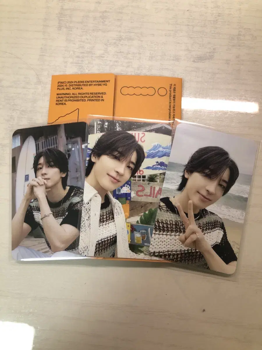 Lowest price) seventeen Mini 12th Weverse vahn weverse wonwoo WTS