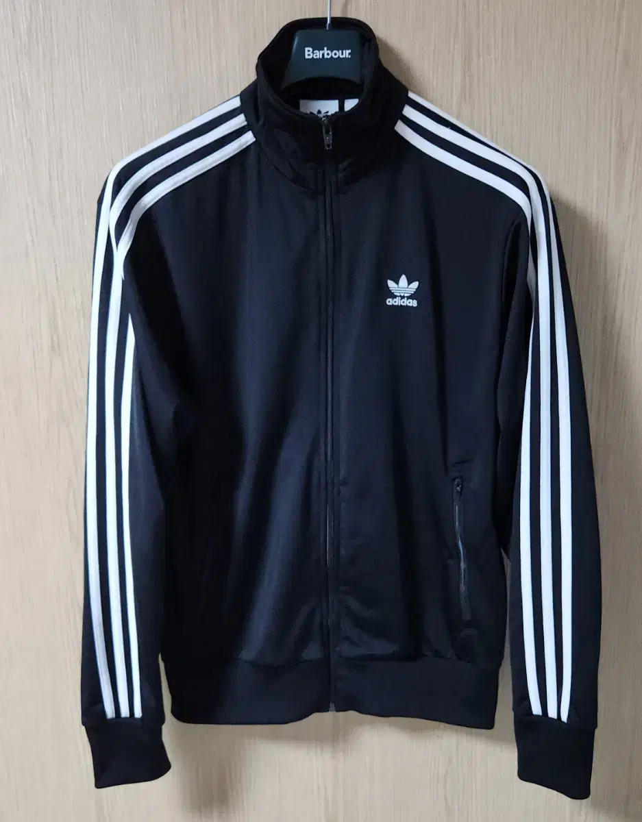 (pictured) Adidas Firebird Jersey Track Top