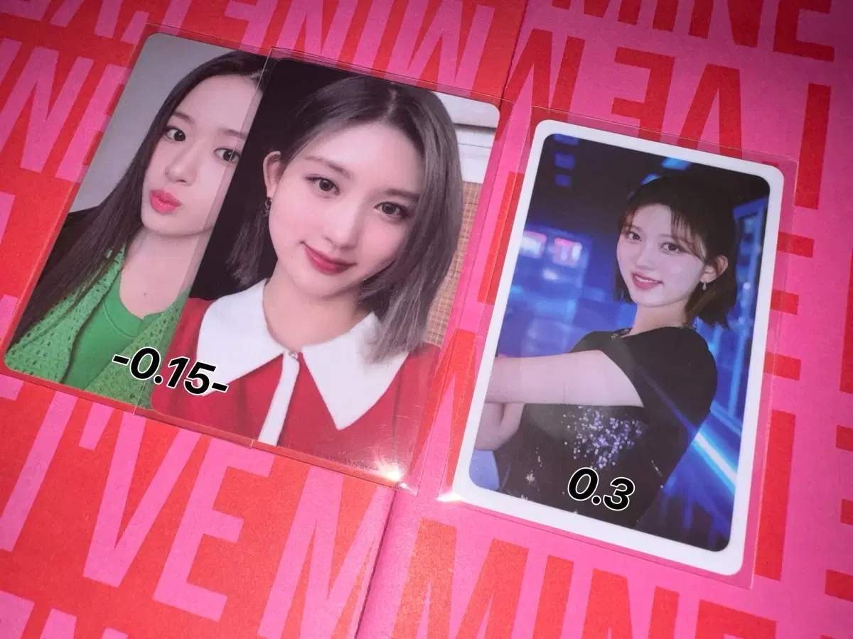 Ive gaeul, yujin photocard sells//reeseo leeseo leeseo wonyoung