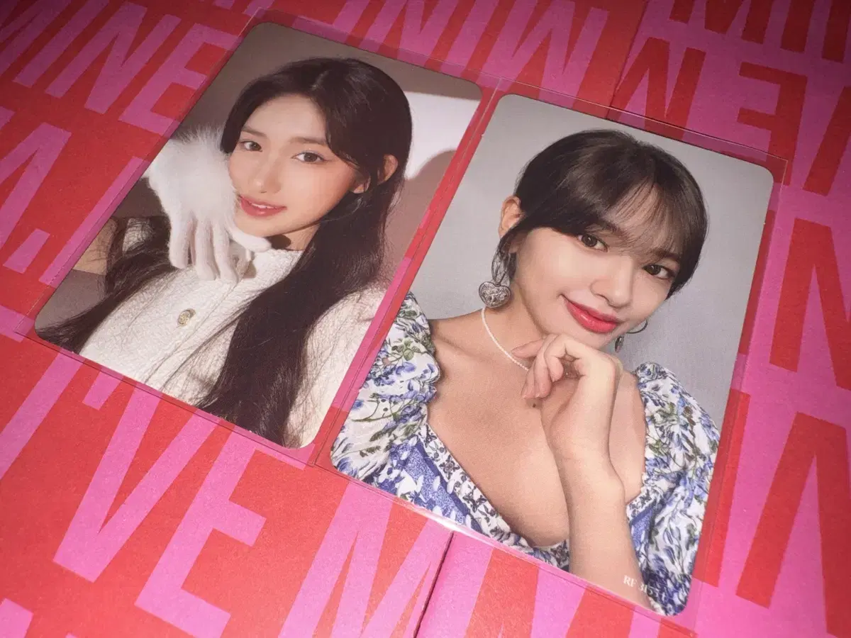 ive leeseo, yujin eleven photocard sells//rizwonyounglaygaeul