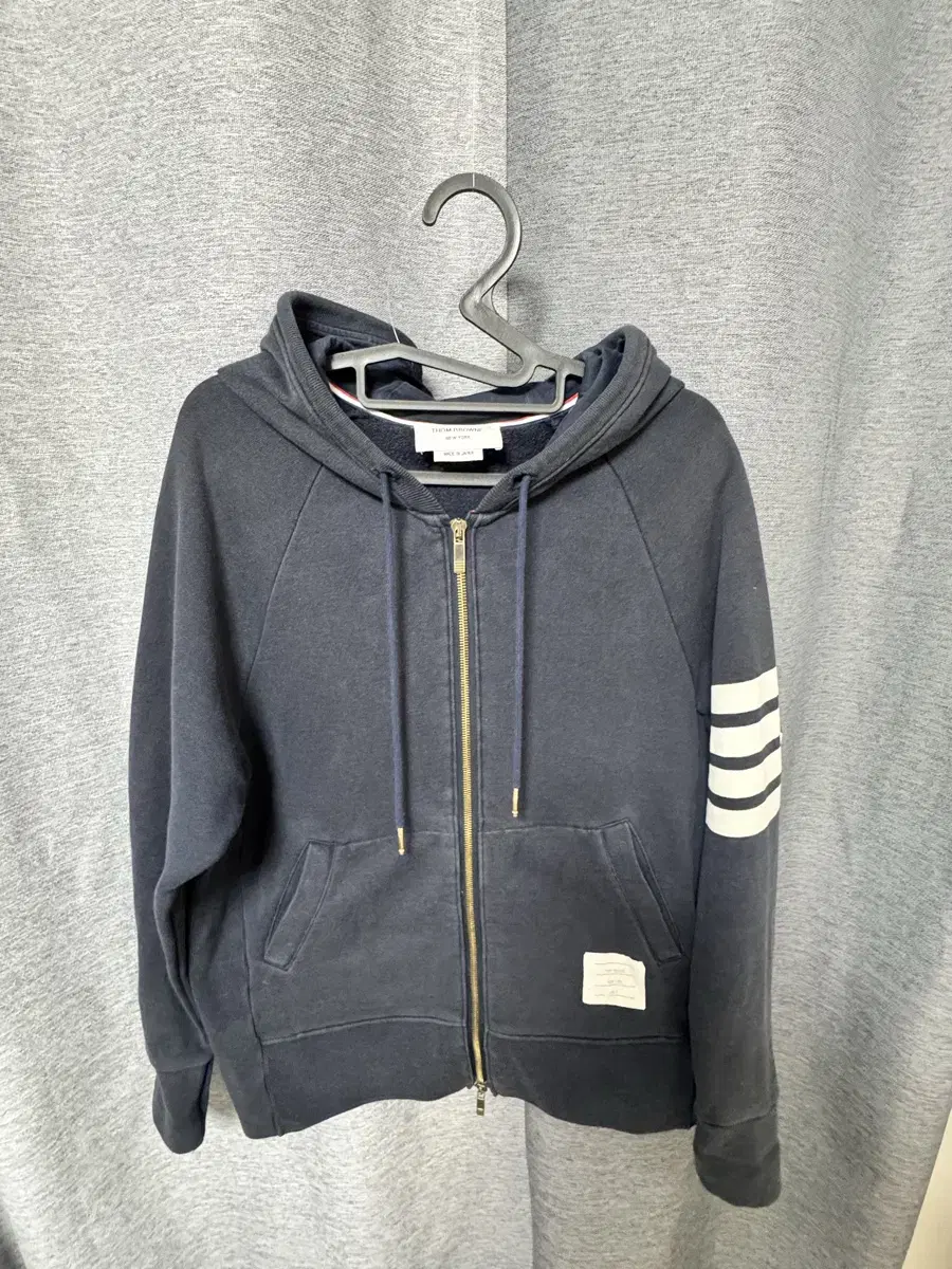 [Genuine] Thom Browne Sasanquan Long Sleeve Keum Hooded Jacket 3 Size Navy