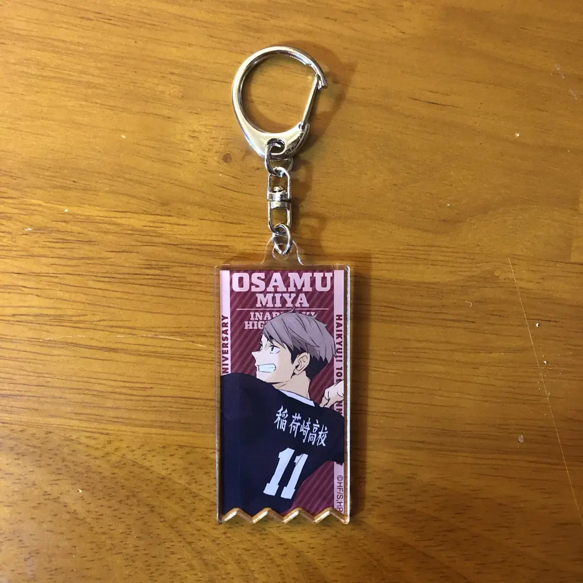 Haikyuu 10th Anniversary Osamu acrylic Keyring