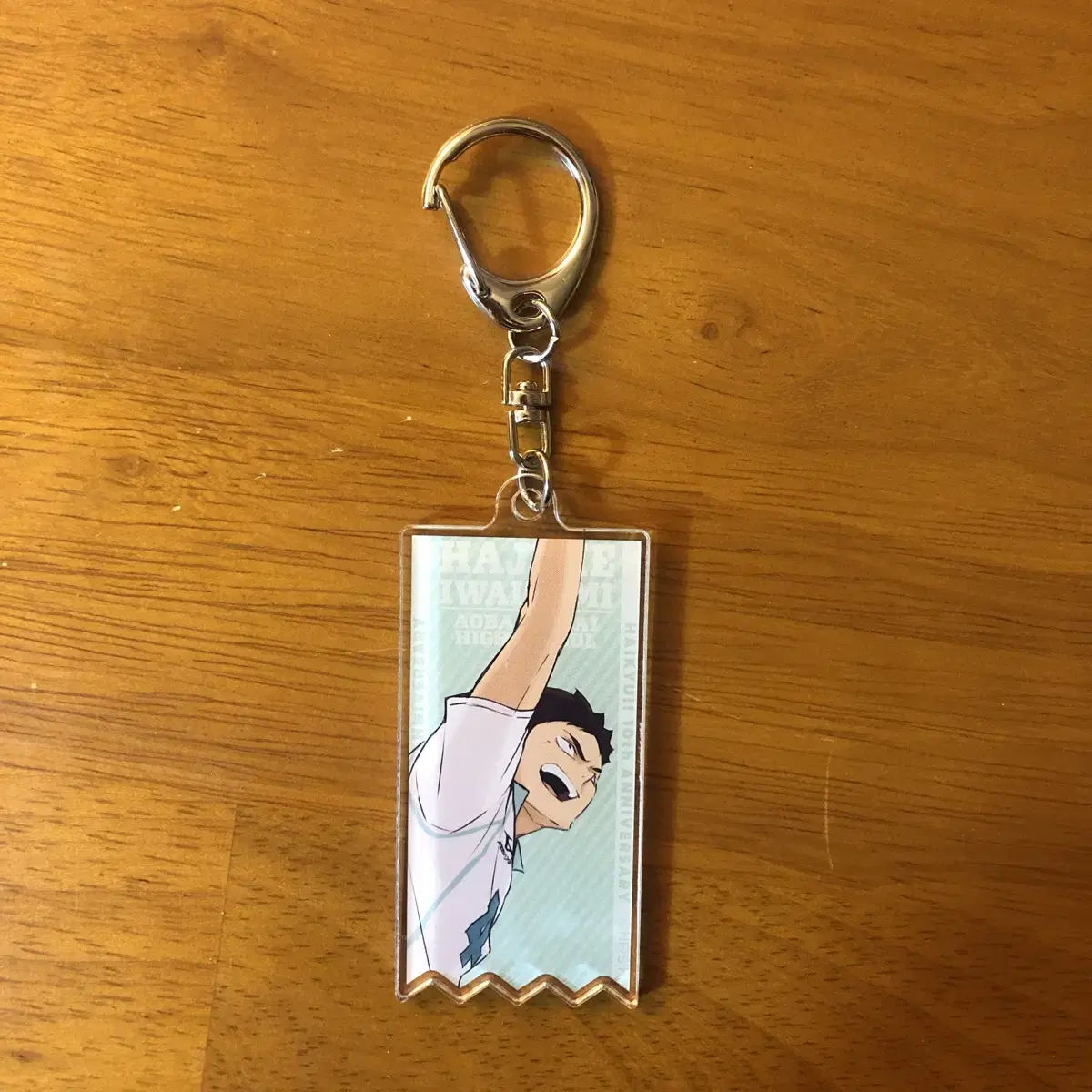 Haikyuu 10th Anniversary Goods Iwazumi Acrylic Keyring