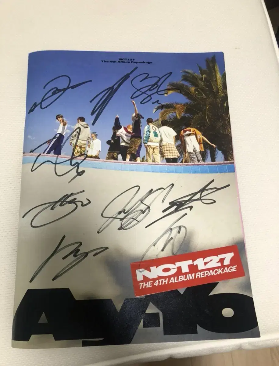 nct 127 ayyo signed album sells No sells