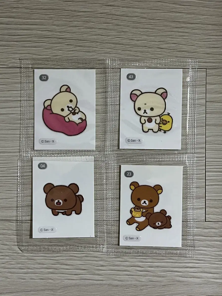 (Unsealed) Korirakkuma Korirakkuma Seal Sticker BandBuSeals for sale