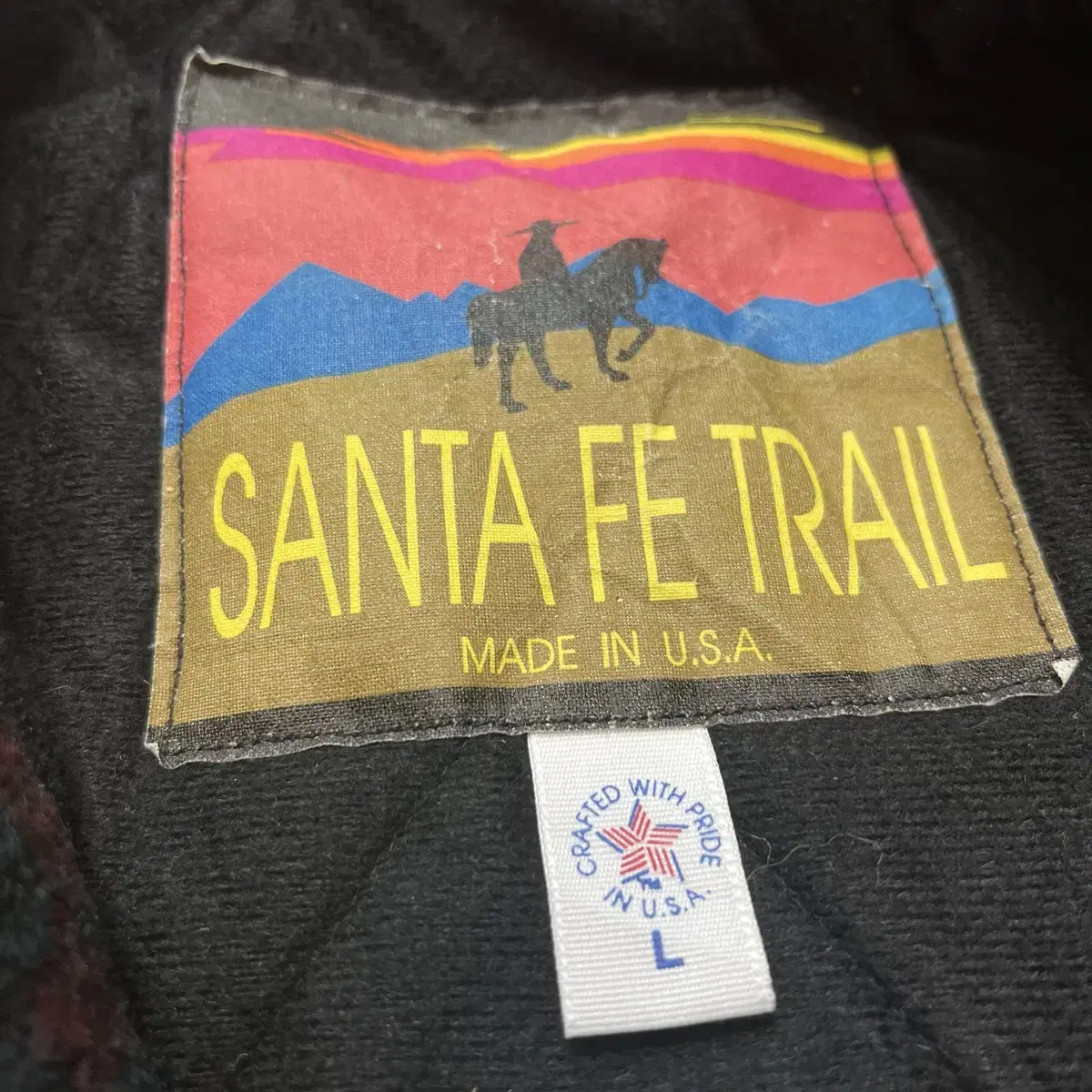 Santa Fe Trail 산타페 트레일 울 넥 코듀로이 코트 자켓(L)