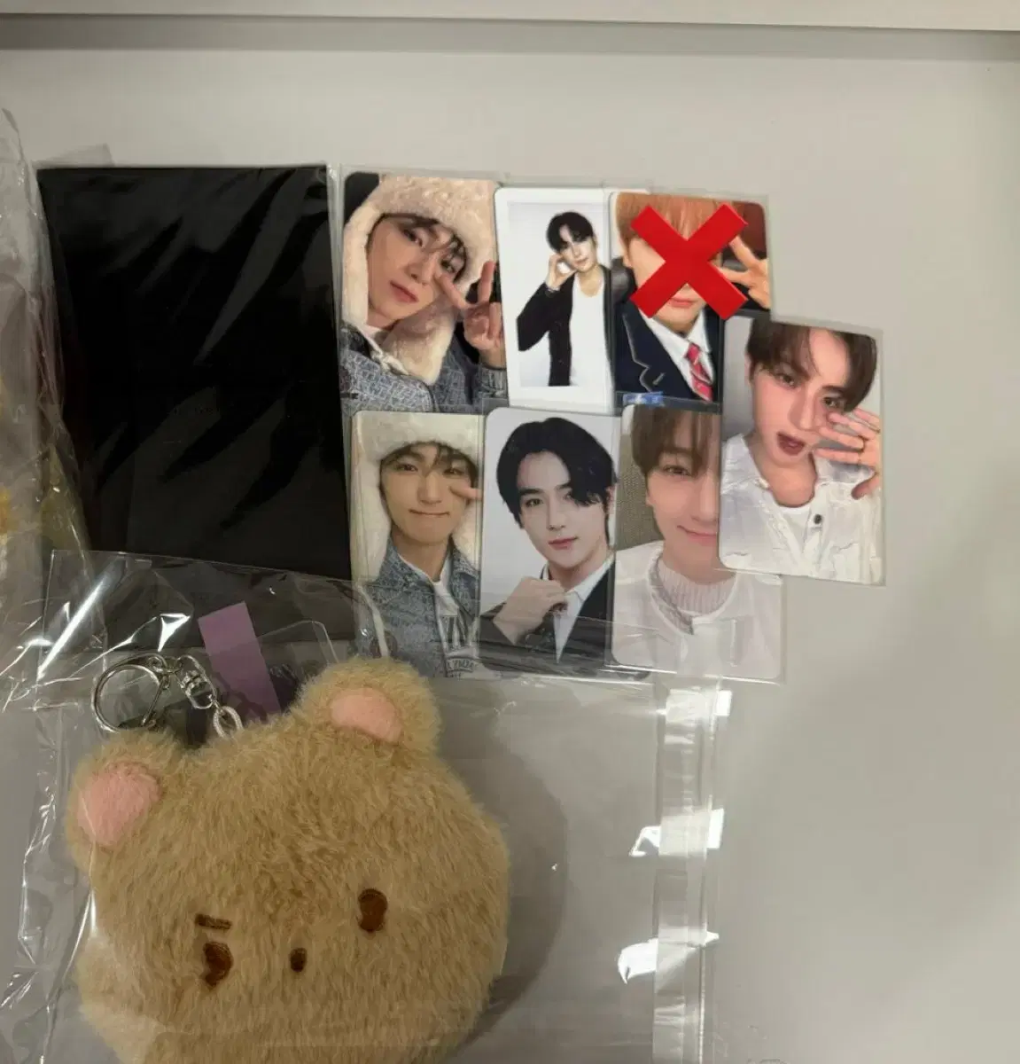 The Boyz hyunjae Bulk merchandise (furry hats pow pow photocards tickets photos etc.)