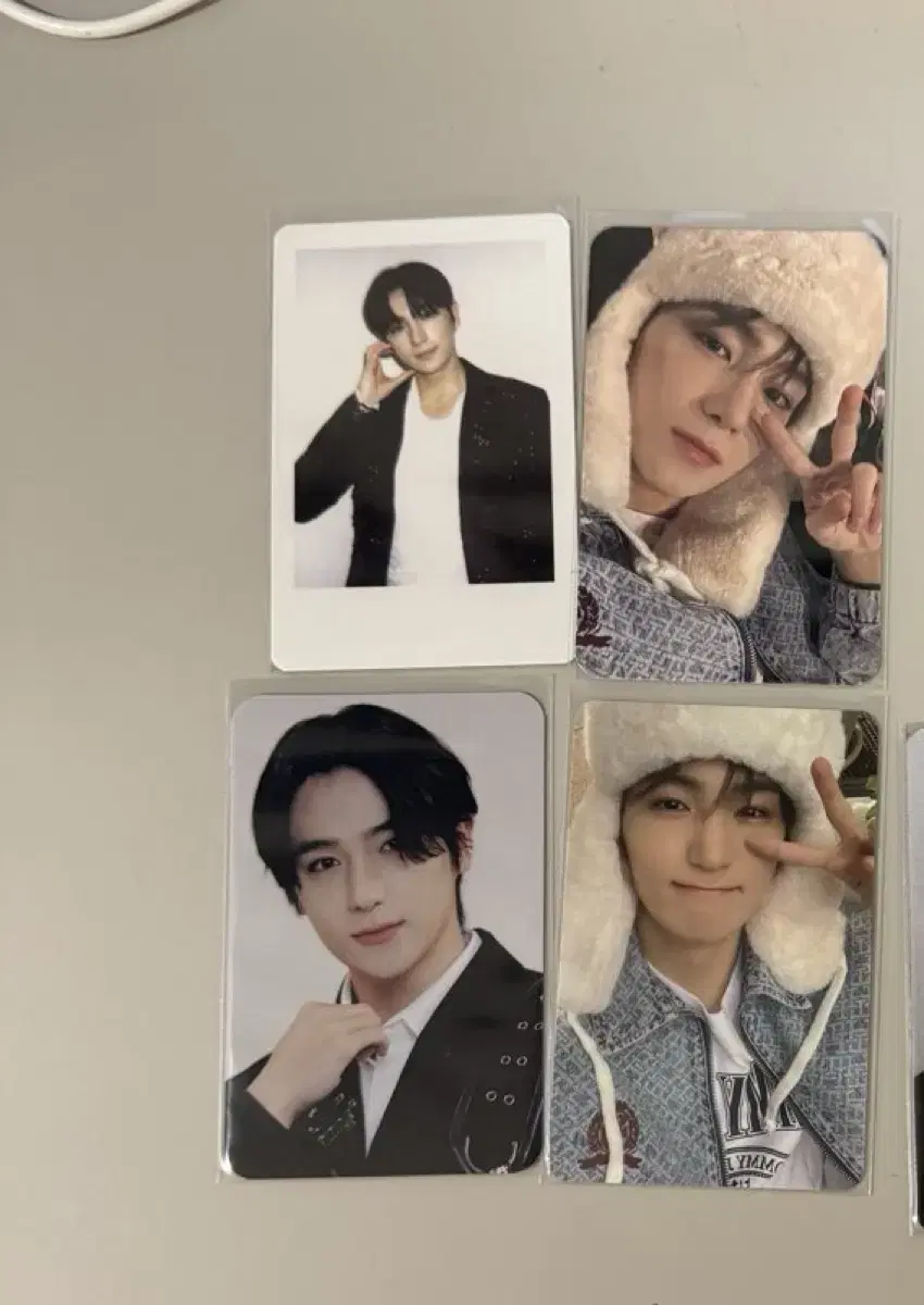 The Boyz hyunjae Bulk merchandise (furry hats pow pow photocards tickets photos etc.)