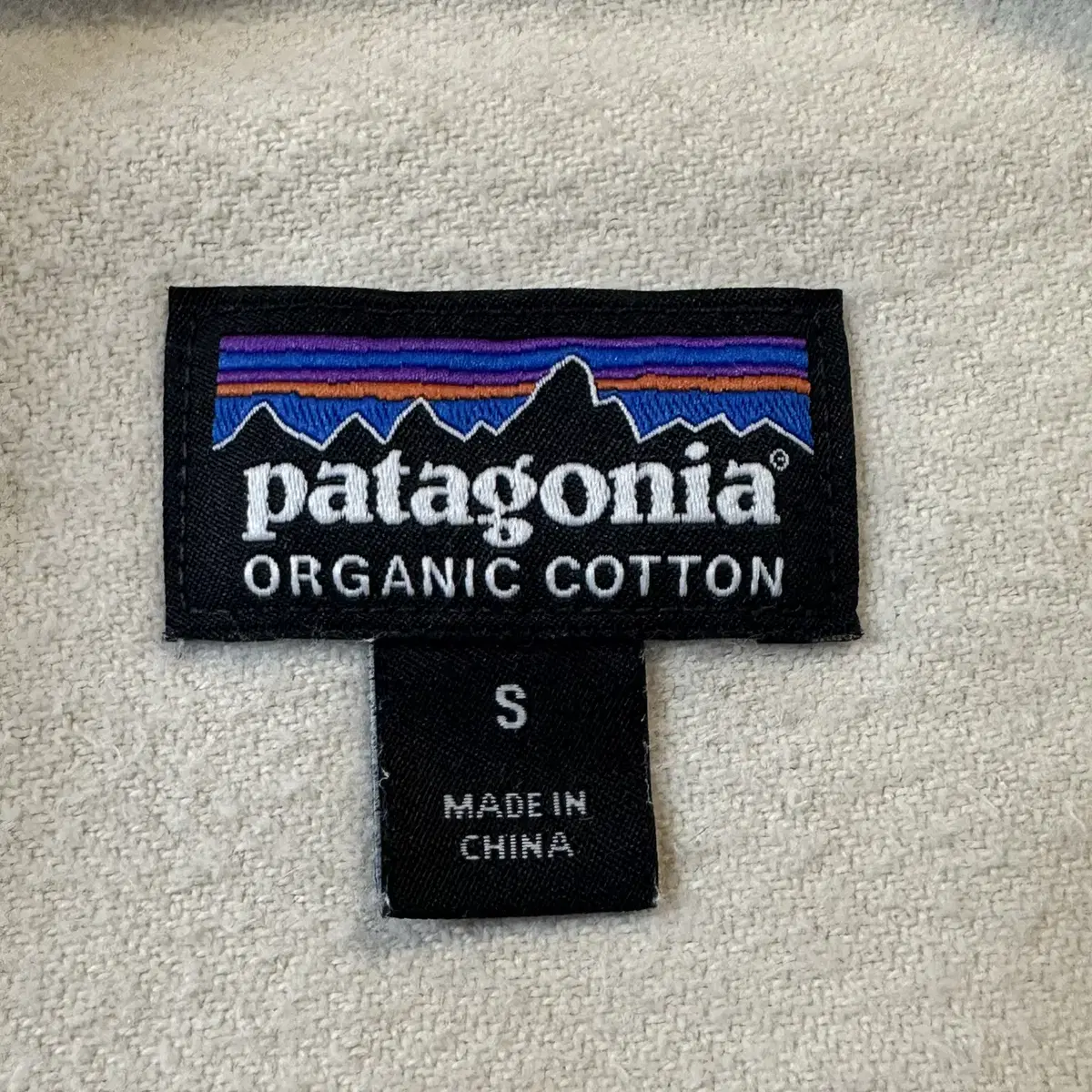 [S] 파타고니아 PATAGONIA 투포켓 플란넬 셔츠 아이보리