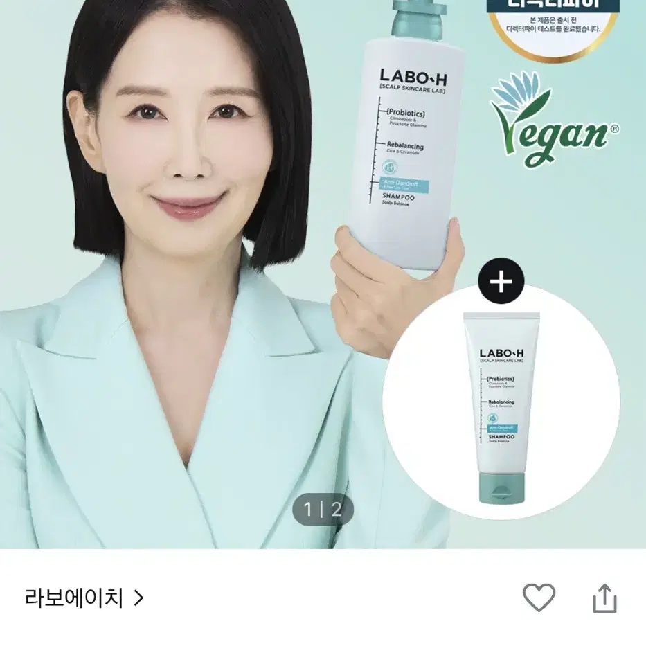 라보에이치 댄드러프클리닉 샴푸 100ml