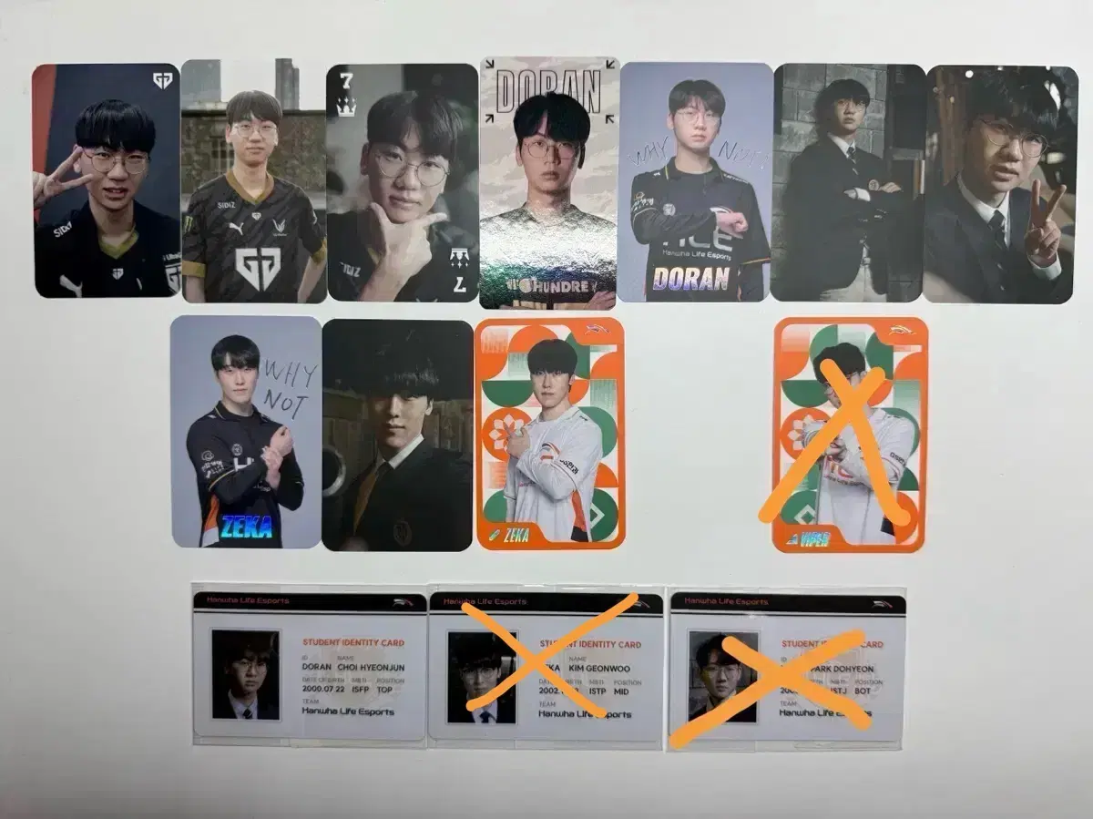 24 Hanwha Life Doran Zeca Viper Photocard