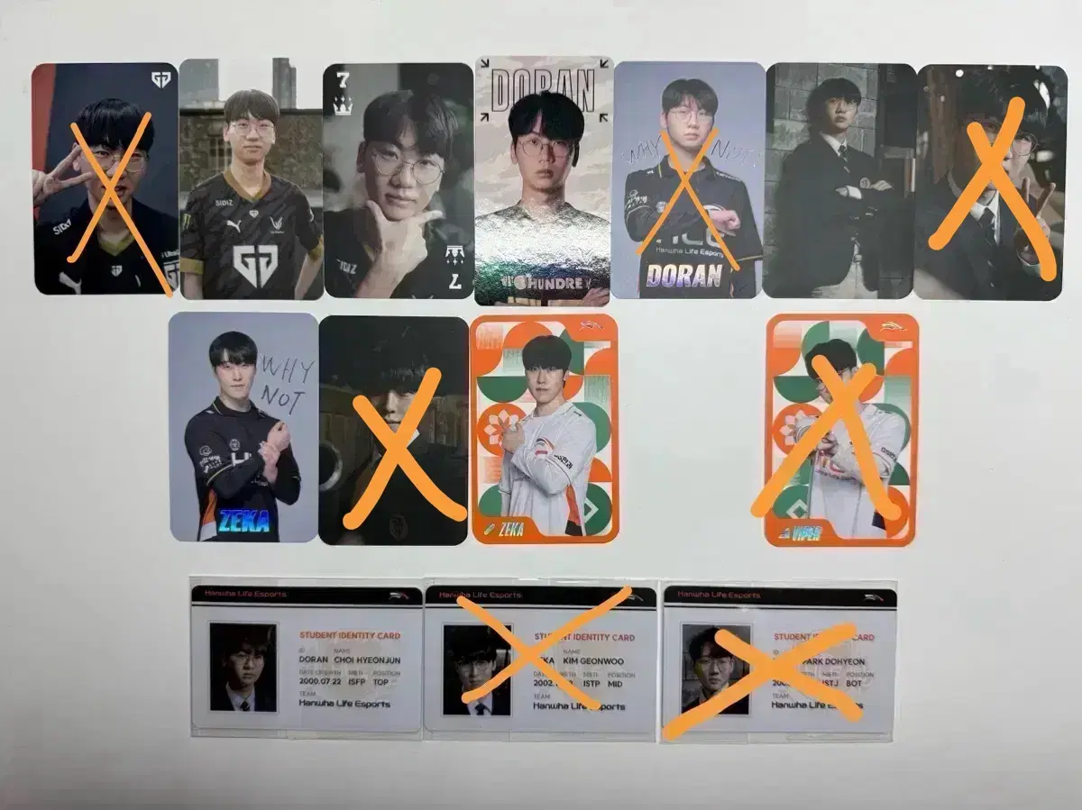 24 Hanwha Life Doran Zeca Viper Photocard