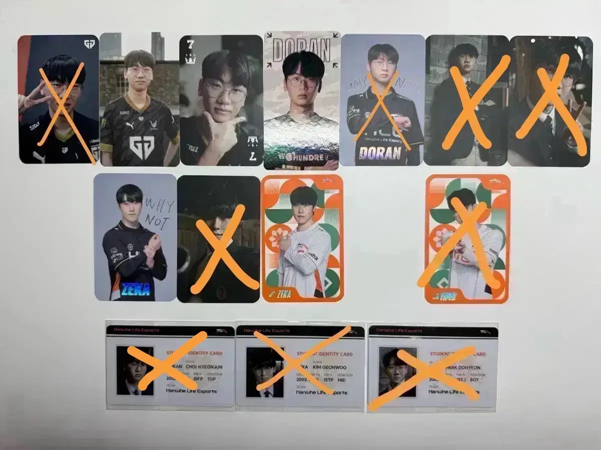 24 Hanwha Life Doran Zeca Photocard