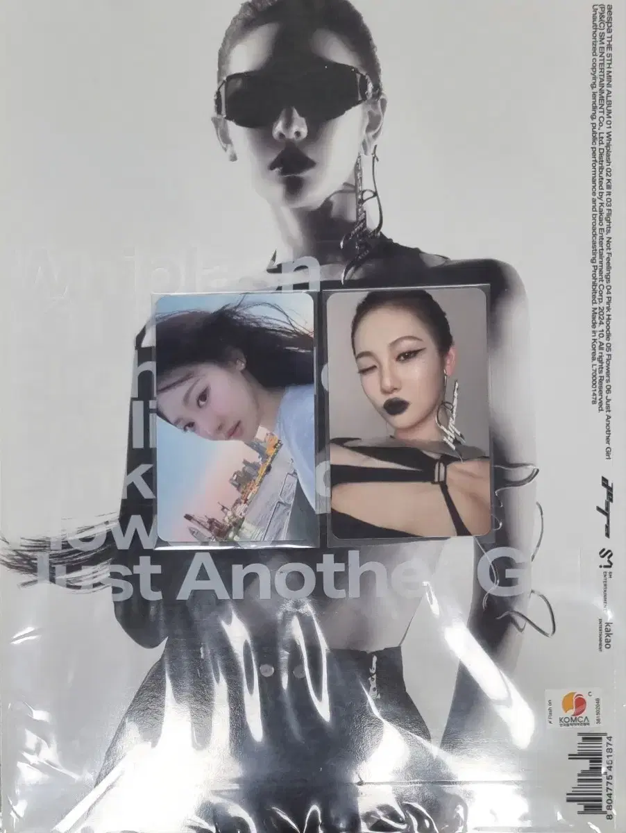 Aespa Weflash album unsealed apple music unreleased photocard ningning photocard Set