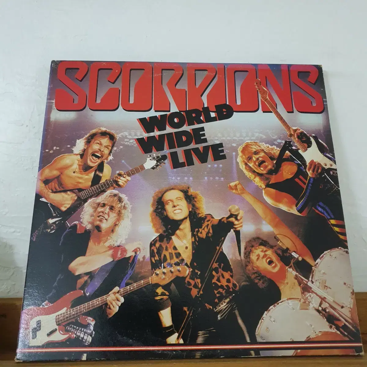 스콜피온스 LIVE  2LP  1985