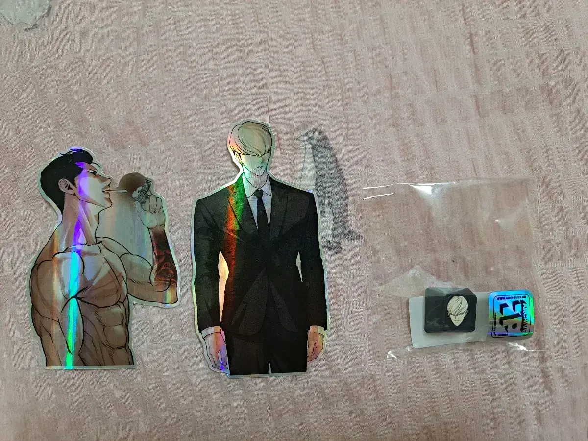 AppearanceZuu Hologram Sticker Keycaps