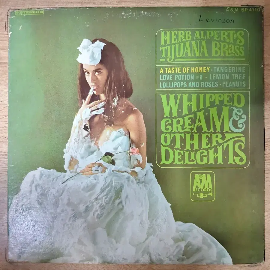 HERB ALPERT 음반 w (LP 턴테이블 오디오 앰프