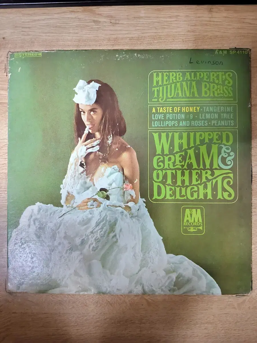 HERB ALPERT 음반 w (LP 턴테이블 오디오 앰프