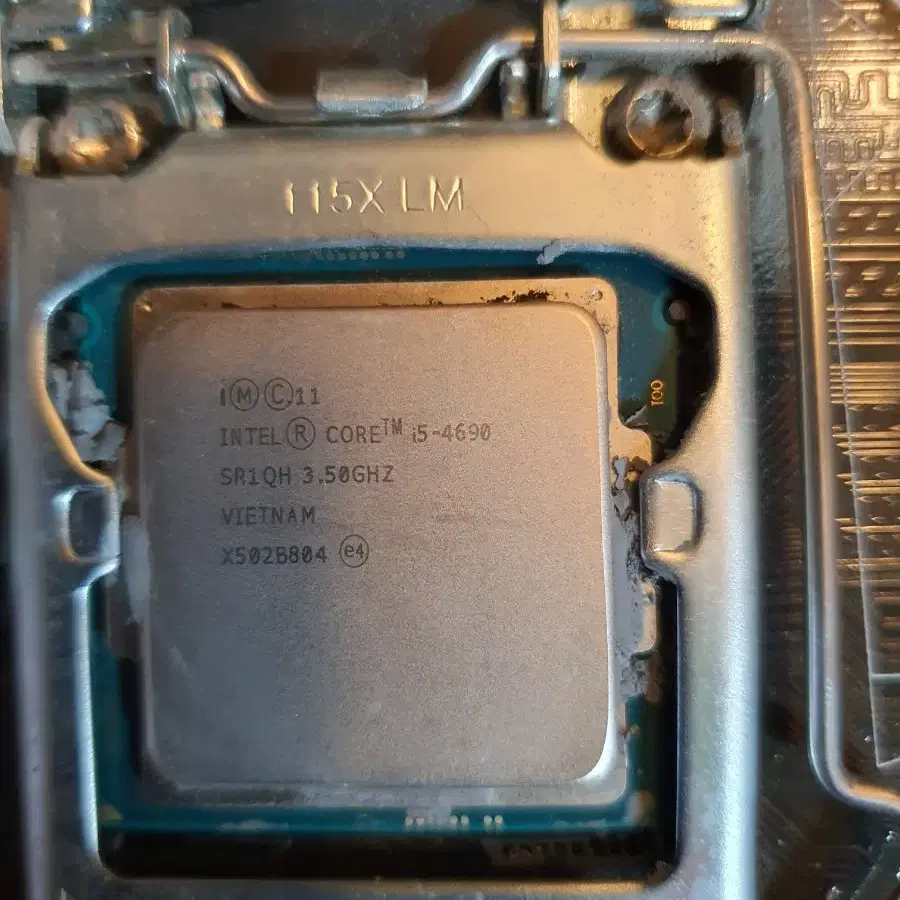 고장 cpu i5-4690 + 메인보드 +램16GB