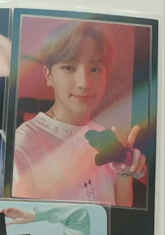 The Boyz hyunjae tc hologram Photocard