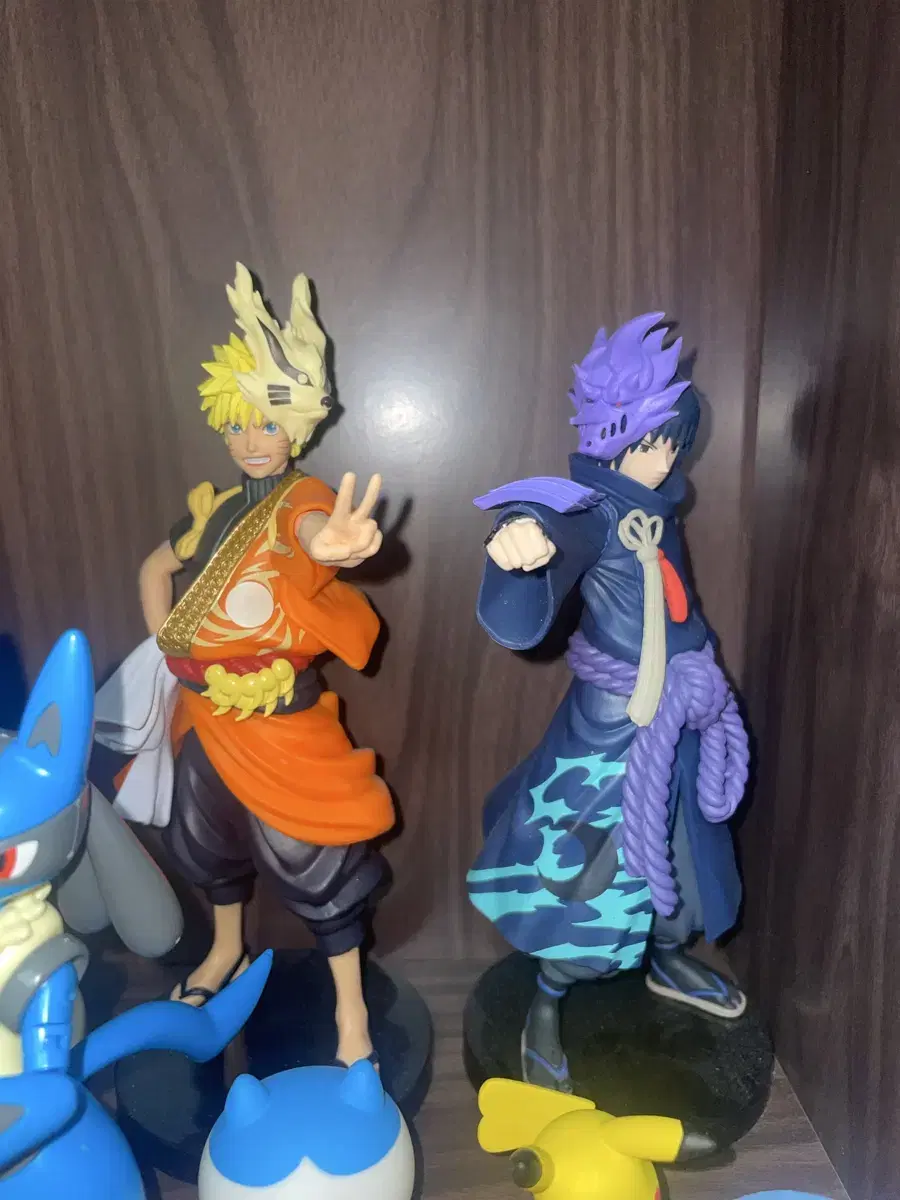 Naruto Sasuke 20th Anniversary Vahn Presto Figures